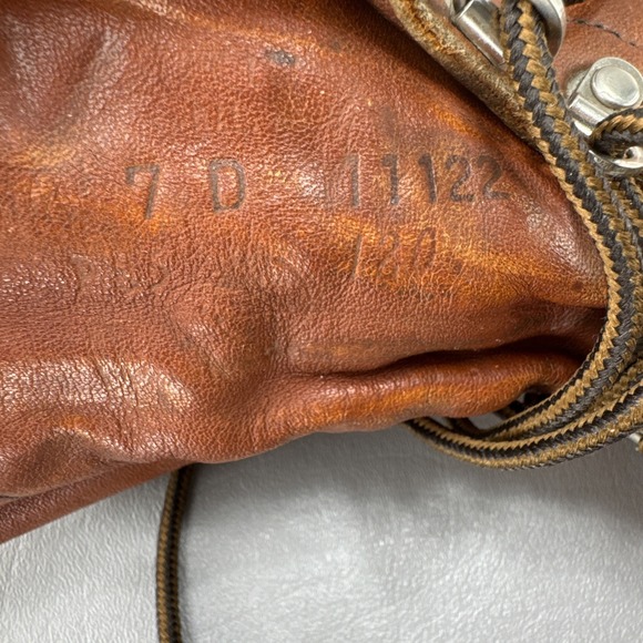 Vintage Red Wing Boots 404 Style Mens 7 D Brown Leather Moc Toe Workwear Combat - Picture 13 of 13